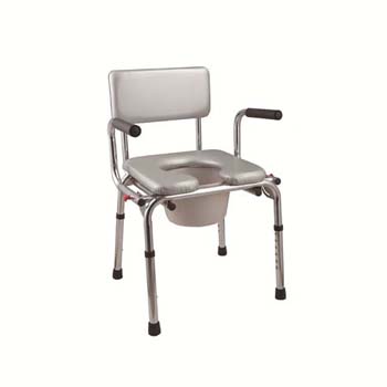 Extra wide Steel commode chair P49 CA6671