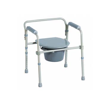 Steel commode chair CA618
